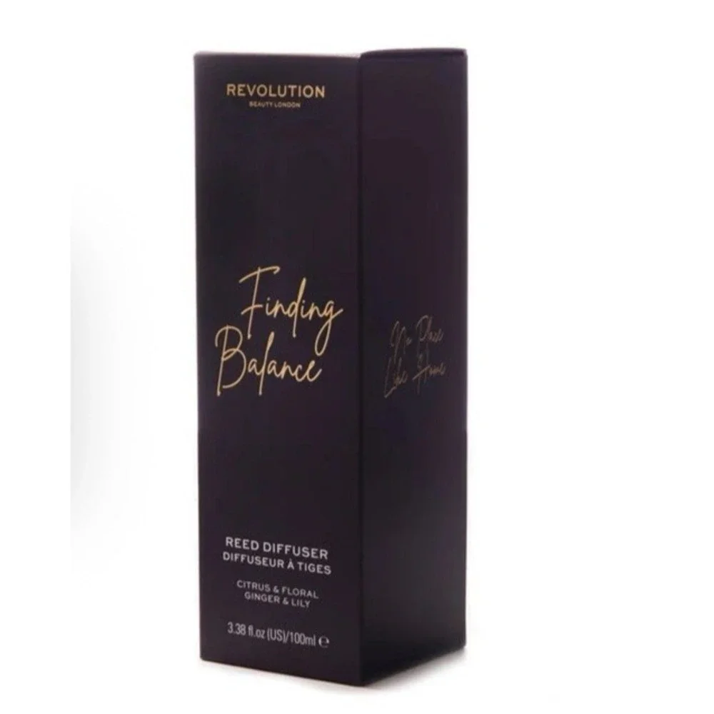 Revolution Beauty London Reed Diffuser Finding‎ Balance Citrus & Floral 3.38 oz